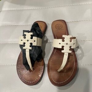 Tory Burch cream sandal